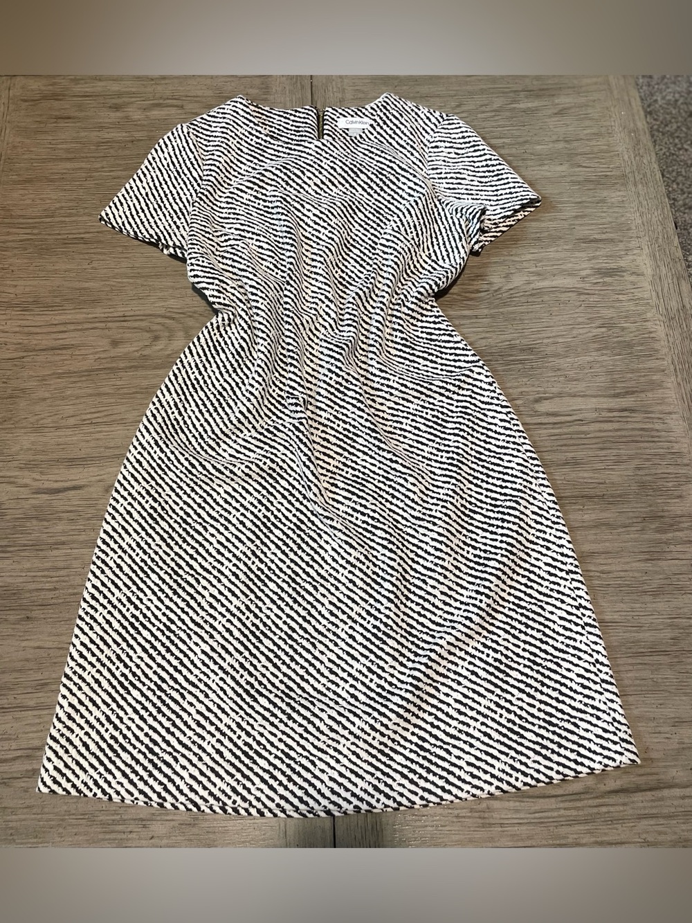 Calvin Klein dress, never worn! Size 8, black and white